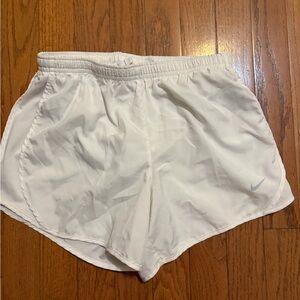 Nike Dri-FIT White Shorts